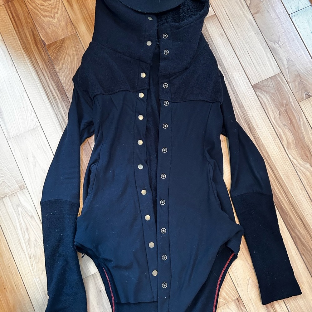 CrossFox longline Sentinel jacket in black